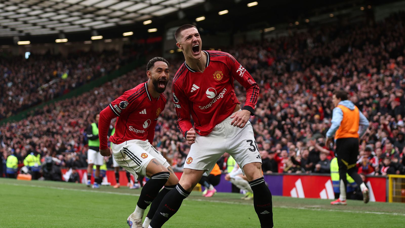 Sesko inn­siglaði þýðingar­mikinn sigur Manchester United