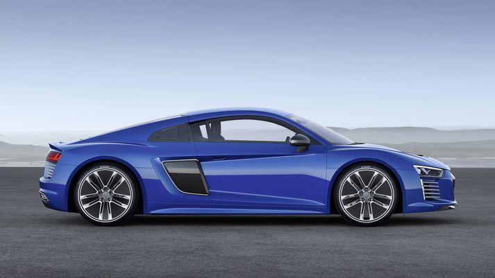 Audi R8 e-tron er óneitanlega fagur bíll.