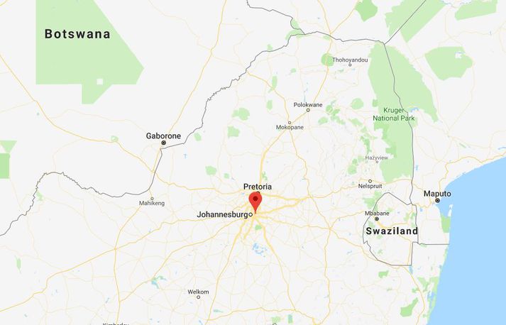 Germiston er um tuttugu kílómetra austur af Jóhannesarborg.