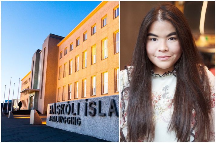 Isabel Alejandra Diaz, forseti Stúdentaráðs Háskóla Íslands.