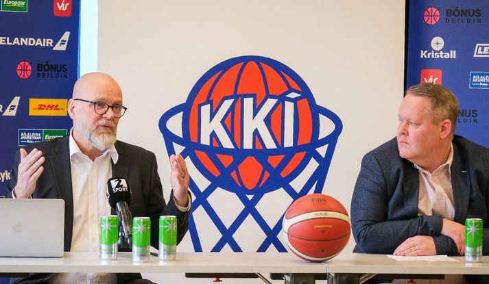 Pekka Salminen og Hannes S. Jónsson með allt á Kristaltæru.