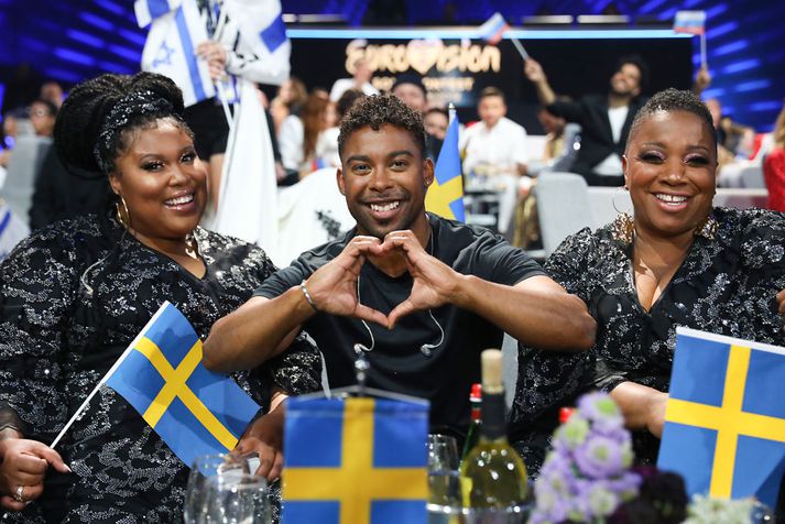 John Lundvik, sænski keppandinn í ár, er líklega ánægður með breyttar niðurstöður.