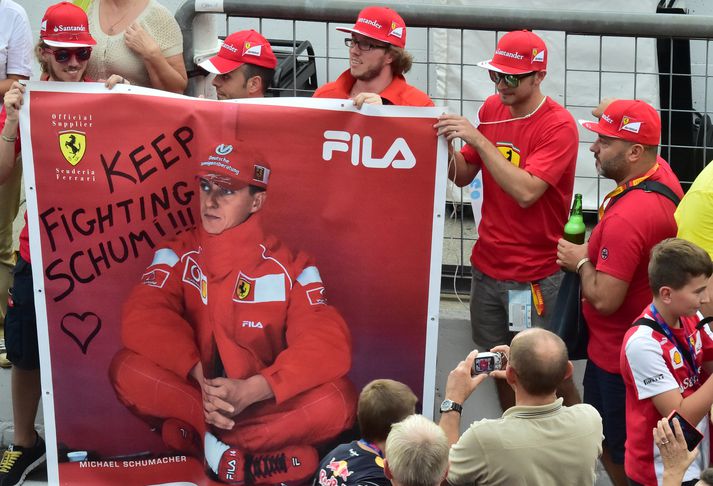Michael Schumacher hefur verið í hugum margra undanfarin ár.