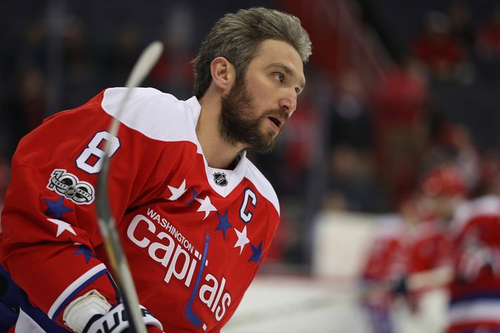 Ovechkin er ein af stærstu stjörnum íþróttarinnar.