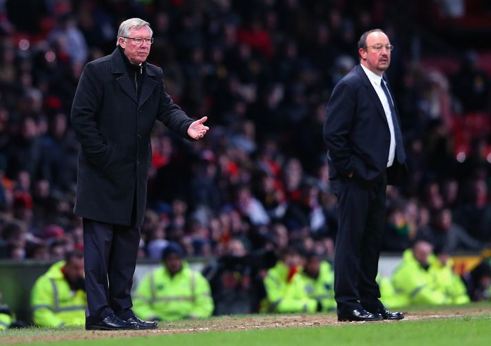 Sir Alex og Benitez mættust nokkrum sinnum á ferlinum