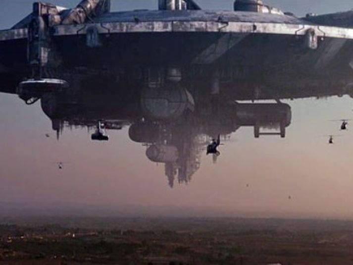 Geimskip í kvikmyndinni District 9