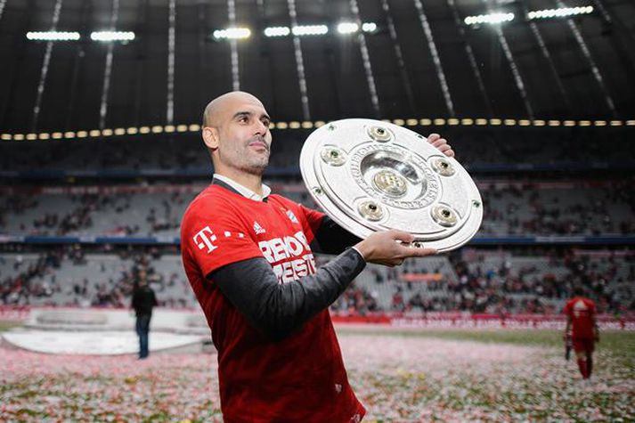 Guardiola hefur gert Bayern að þýskum meisturum í tvígang.