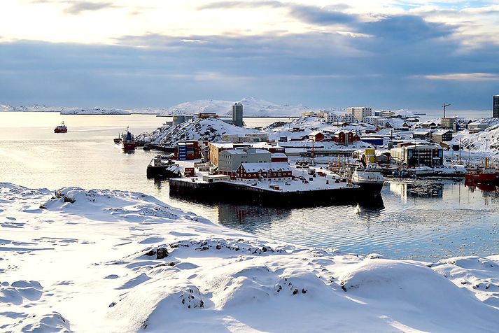 Frá Nuuk í Grænlandi.