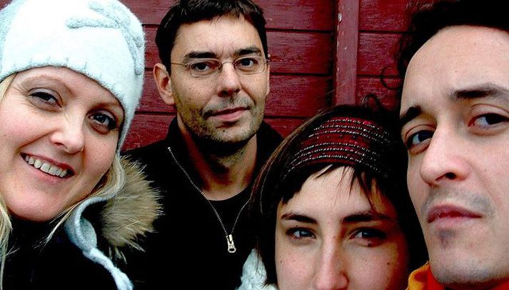 Heiða Árnadóttir, Hilmar Jensson, Ananta Roosens og Joachim Badenhorst.