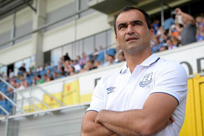 Roberto Martínez gerði frábæra hluti með Everton á sinni fyrstu leiktíð á Goodison Park.