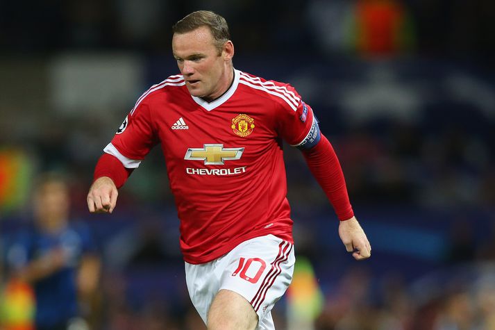 Rooney í leiknum gegn Club Brugge.