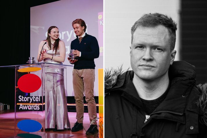 Egill Viðarsson tók upp og framleiddi átta hljóðbækur sem unnu til verðlauna á Íslensku hljóðbókaverðlaununum en fékk samt ekki boð. Hann segir nafnið skjóta skökku við þegar hluti bransans er útilokaður.