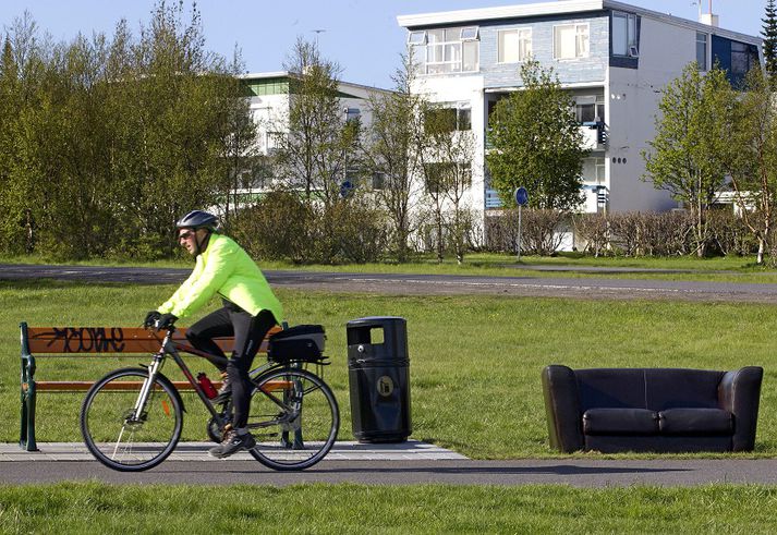 Hátt í hundrað tilkynningar um reiðhjólaslys bárust lögreglunni á síðasta ári.