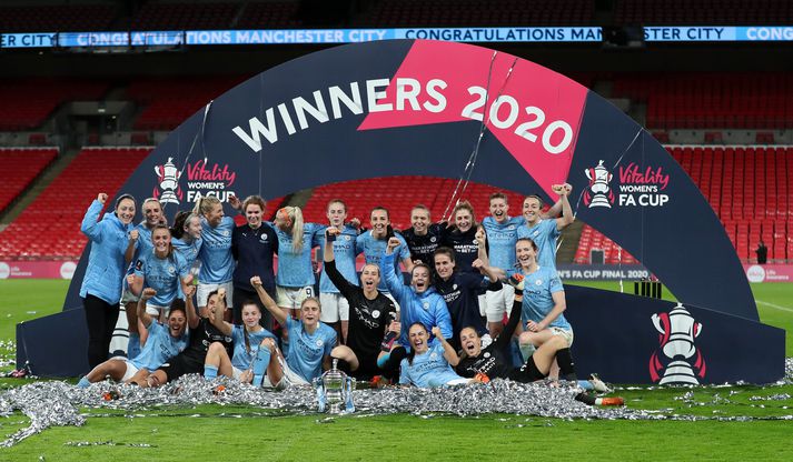 Manchester City er FA-bikarmeistari kvenna 2020 á Englandi.