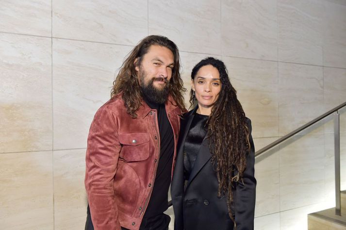 Jason Momoa og Lisa Bonet eiga tvö börn saman, fædd 2007 og 2008.