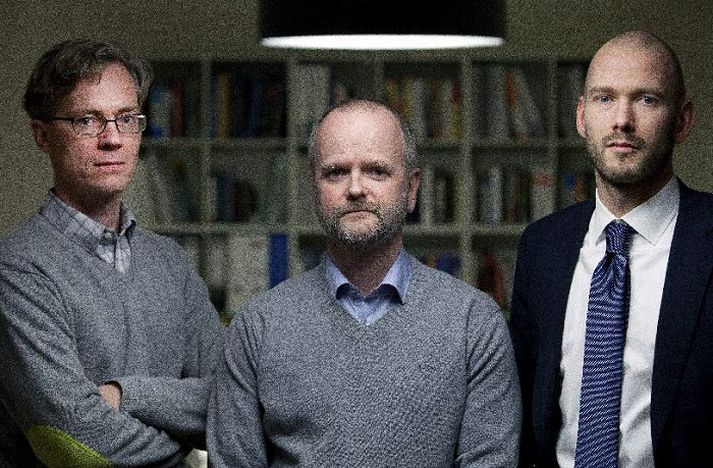 Viðskiptafélagarnir Hallbjörn Karlsson og Árni Hauksson hættu upphaflega við að kaupa í Högum vegna þess að þeim fannst hluturinn of stór. Þegar Sigþór Jónsson, forstöðumaður sérhæfðra viðskipta hjá Stefni, leitaði til þeirra og vildi fá þá sem hluta af Búvallahópnum horfði málið öðruvísi við. fréttablaðið/Stefán
