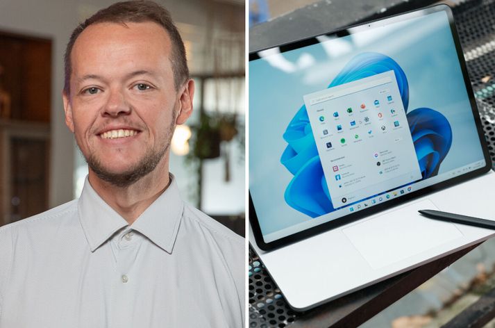 Arnar S. Gunnarssona öryggisstjóri OK,  mælir með því að fólk uppfæri í Windows 11. 