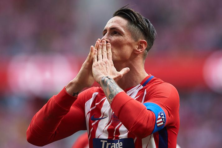 Torres kvaddi stuðningsmenn Atletico í kvöld