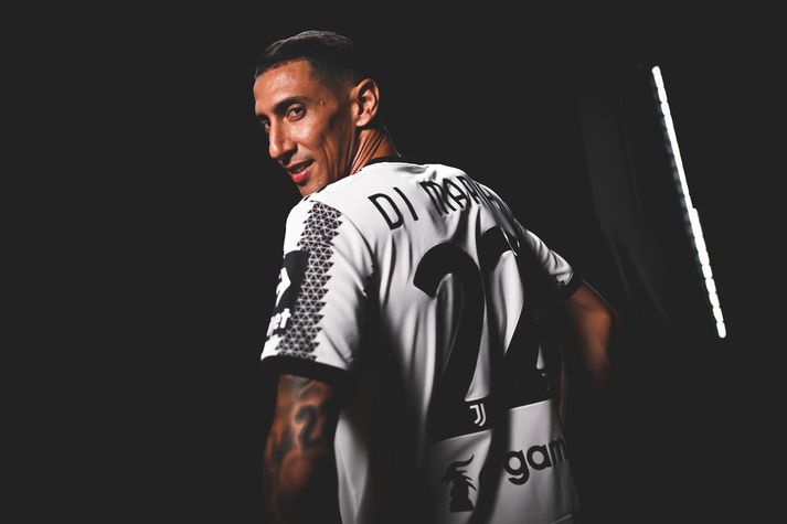 Angel Di Maria fær treyju númer 22 hjá Juventus.