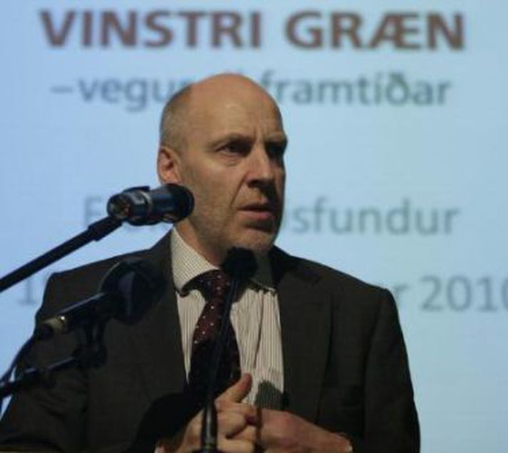 Steingrímur J. Sigfússon fjármálaráðherra.