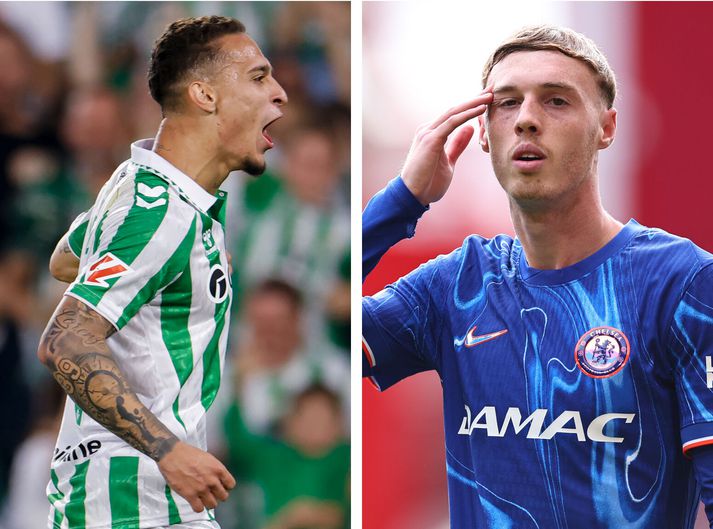 Antony og Cole Palmer verða í eldlínunni í úrslitaleik Sambandsdeildarinnar í kvöld.