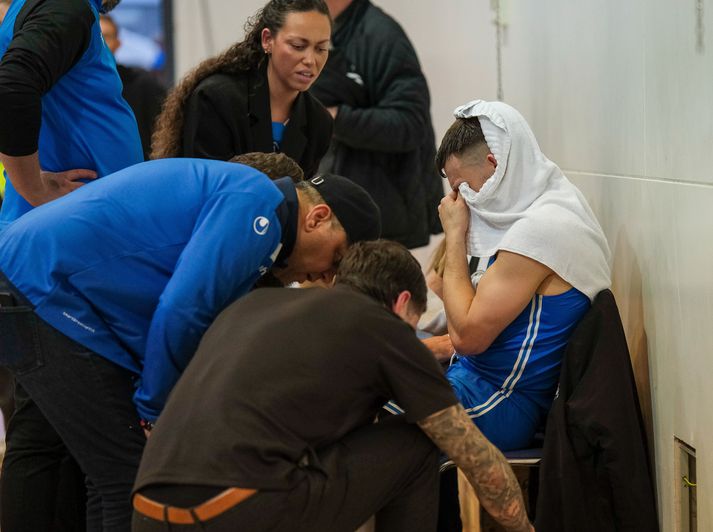 Ægir Þór var sárþjáður 