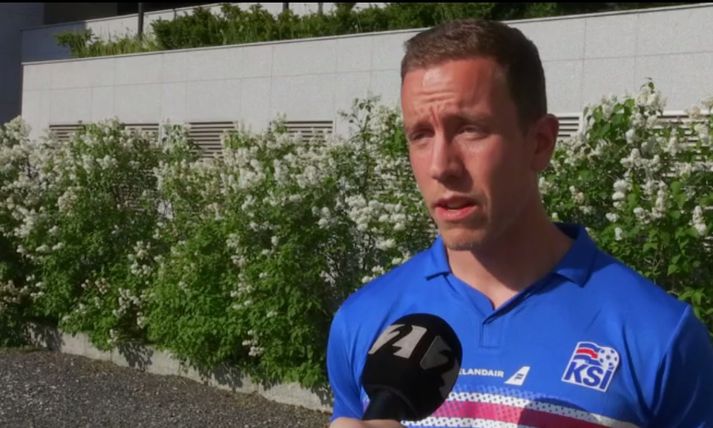 Hannes stóð sig vel í kvöld.