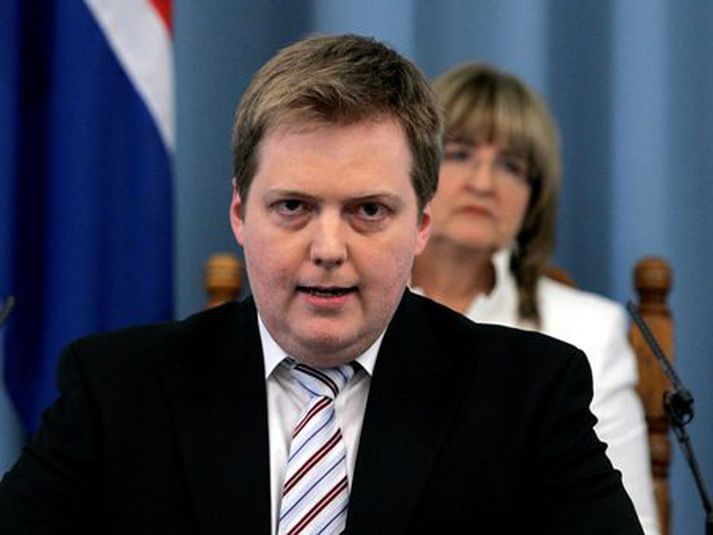 Sigmundur Davíð Gunnlaugsson er málshefjandi í umræðu um skattastefnuna í dag. Mynd/ GVA.