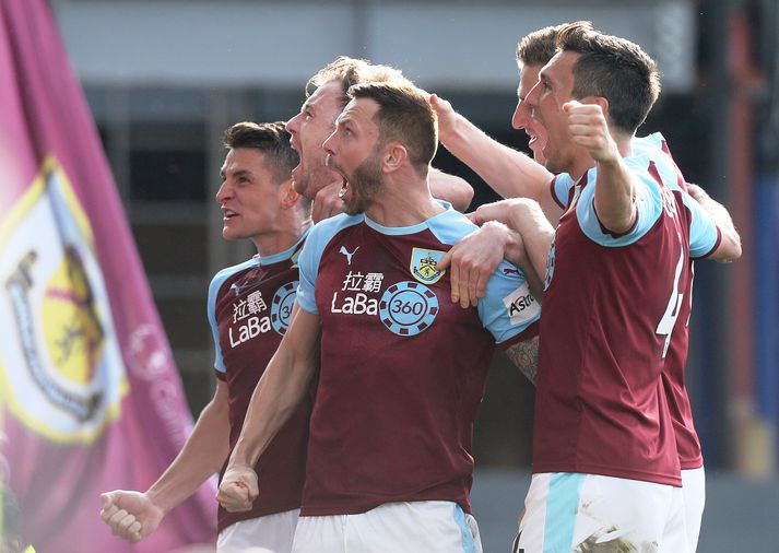Það var ástríða í leikmönnum Burnley í gær.