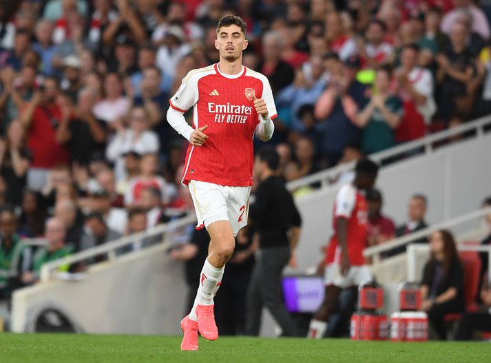 Arsenal keypti Kai Havertz frá Chelsea fyrir 65 milljónir punda í sumar.