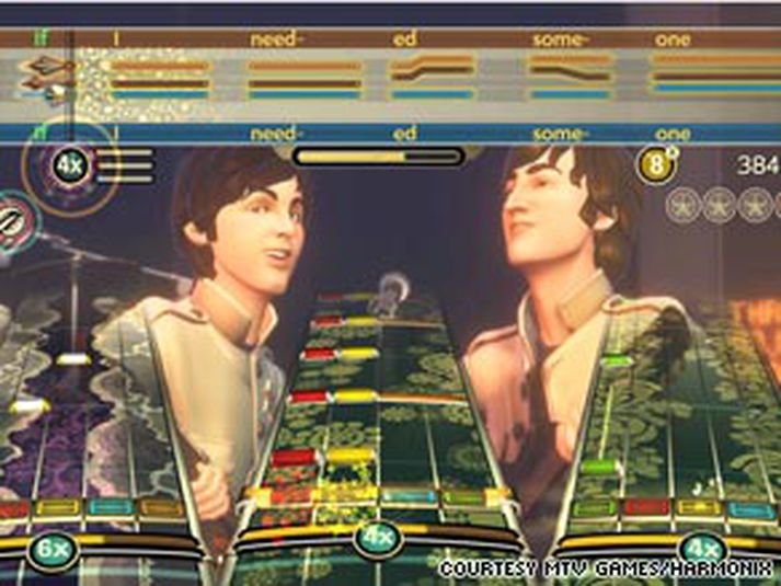 Miklar vonir eru bundnar við nýjan tölvuleik um Bítlana.