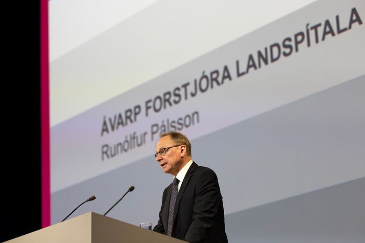 Runólfur Pálsson er forstjóri Landspítalans.