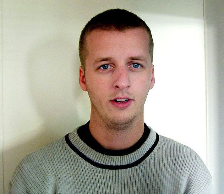 Ívar Smári Guðmundsson Strokufanginn mætti aftur í fangelsið í gær.