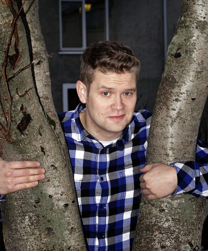 uppistandið vinsælt Ari Eldjárn kemur fram á tveimur sýningum í apríl ásamt kollegum sínum frá Noregi og Kanada. fréttablaðið/gva