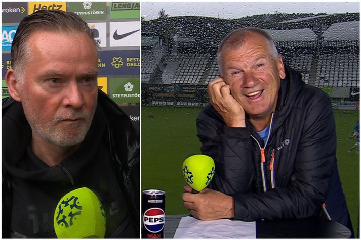 Ólafi var mjög skemmt yfir pirringi fyrrum félaga.