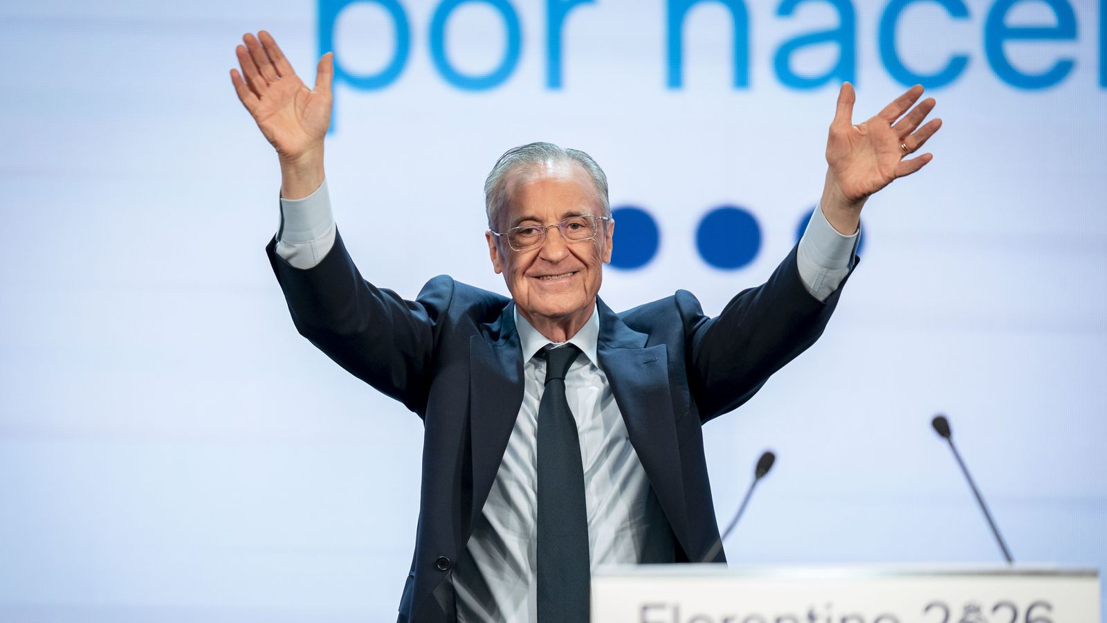 Pérez endur­kjörinn sem for­seti Real Madrid