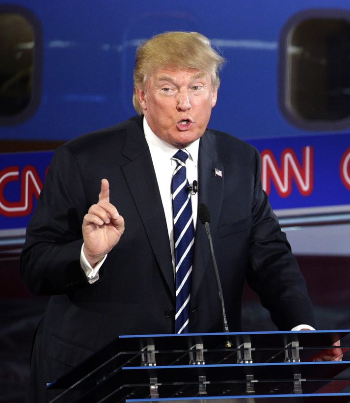 Donald Trump vill banna öllum múslimum að koma til Bandaríkjanna.