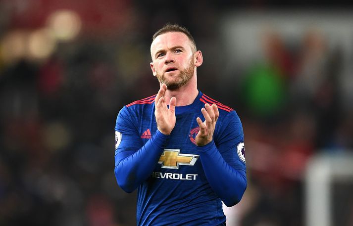 Wayne Rooney verður áfram hjá United.