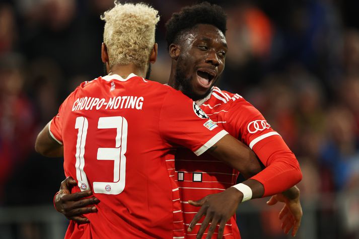 Eric Maxim Choupo-Moting skoraði seinna mark Bayern í kvöld.