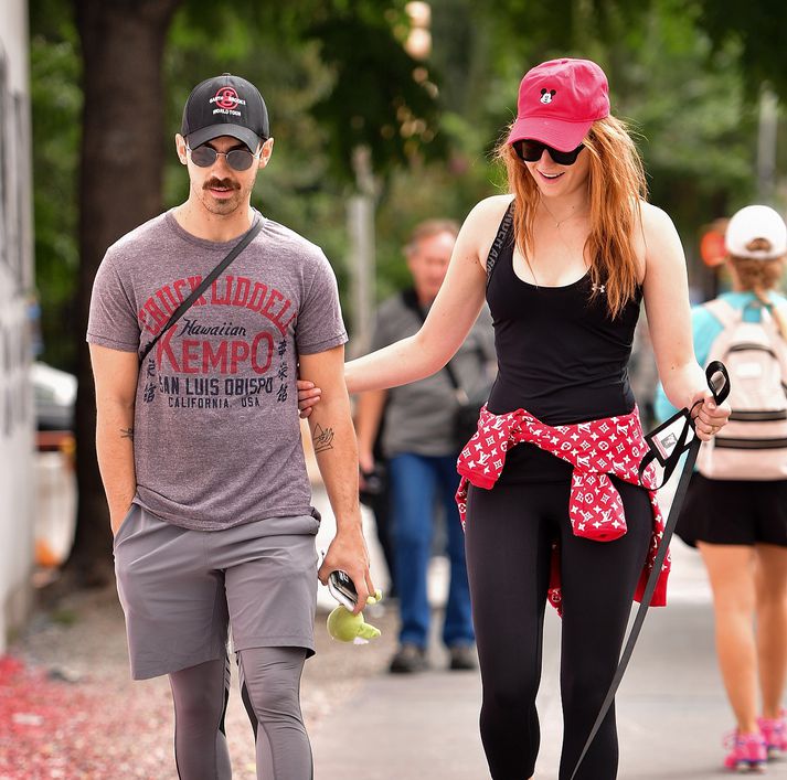 Joe Jonas og Sophie Turner viðra sig New York.