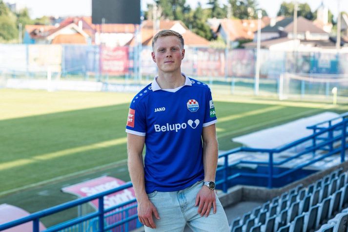 Arnór Gauti steig mikil framfaraskref hjá Breiðabliki síðustu þrjú ár og stígur nú sín fyrsta skref í atvinnumennsku erlendis.