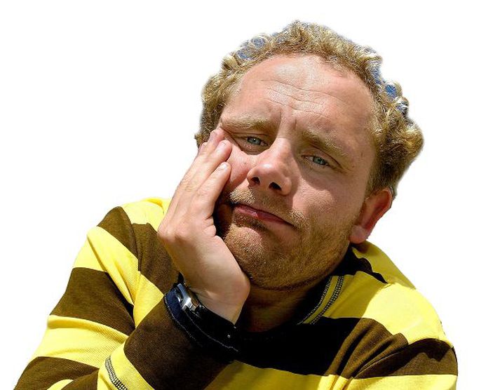 Sverrir Þór Sverrisson Tekur líkamsræktina föstum tökum og étur lax í hvert mál.