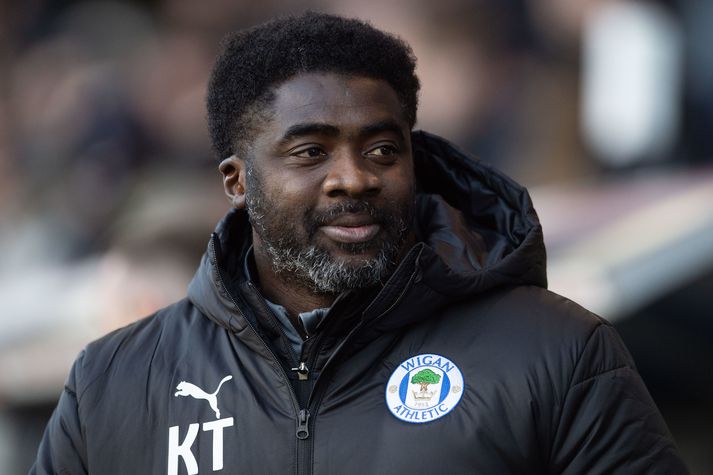 Kolo Toure tók við sem þjálfari Wigan í nóvember.