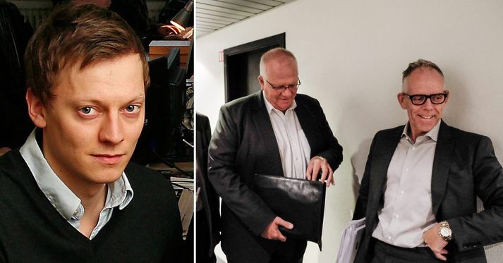 Jón Trausti fer fram á það við Þorstein að hann svari fyrir sig.