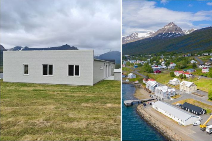 Annað parhúsið sem um ræðir.