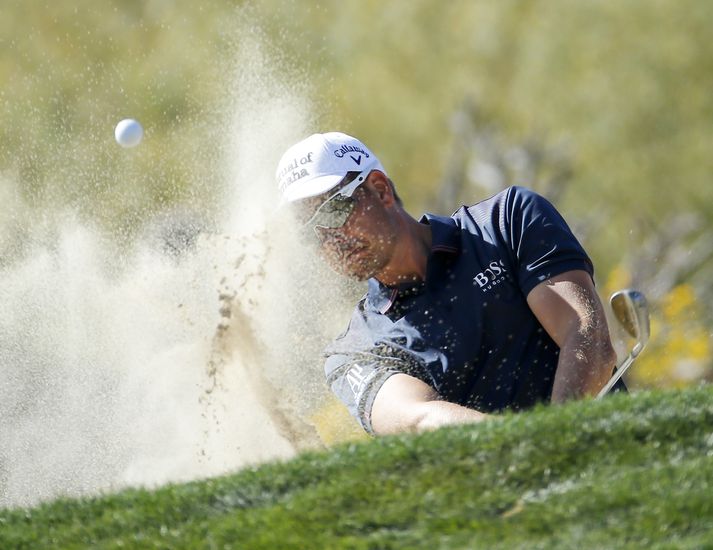 Stenson kann vel við sig á Jumeirah vellinum.