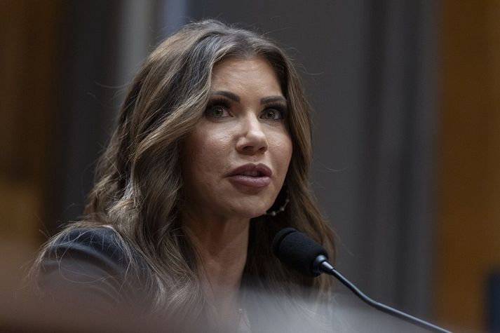 Kristi Noem, heimavarnaráðherra Bandaríkjanna.