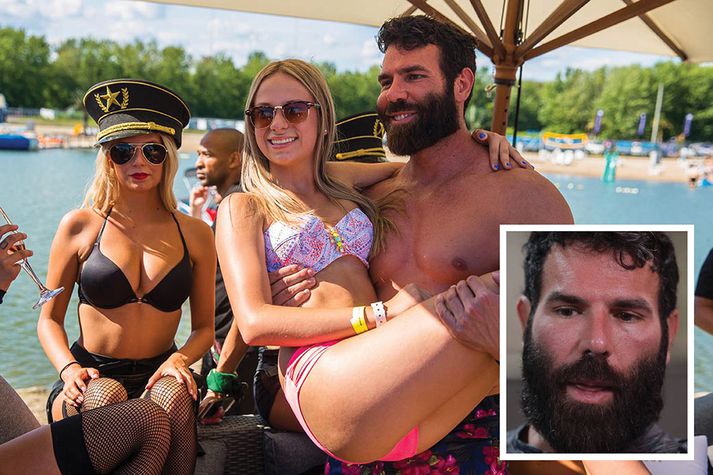 Dan Bilzerian er mjög skrautlegur karakter.