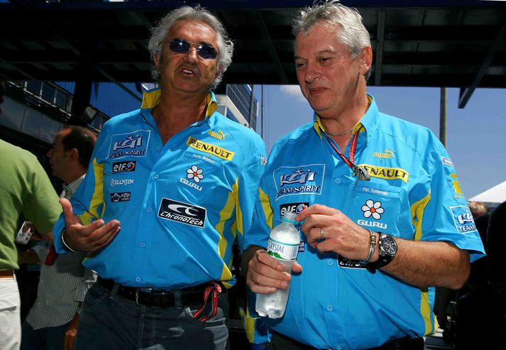Flavio Briatore og Pat Symonds voru báðir dæmdir í bann frá Formúlu 1. Briatore í ótímabundið bann og Symonds í fimm ára bann.