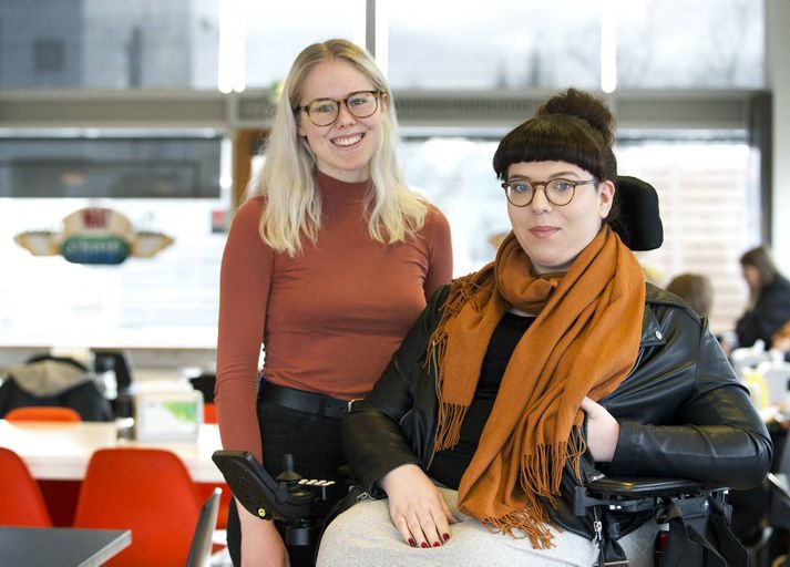 Ingigerður Bjarndís Ágústsdóttir og Inga Björk Bjarnadóttir.